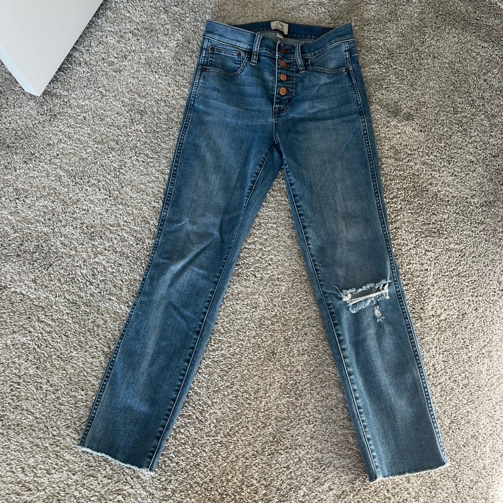 JCrew vintage straight leg jeans